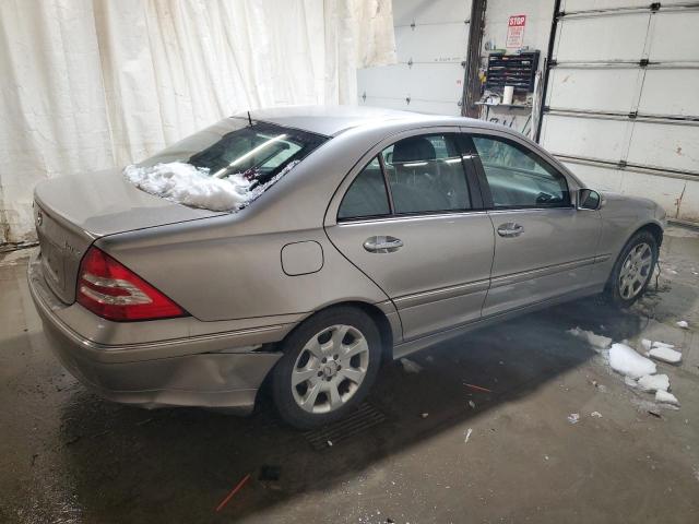 WDBRF87H16F785763 - 2006 MERCEDES-BENZ C 350 4MATIC BEIGE photo 3