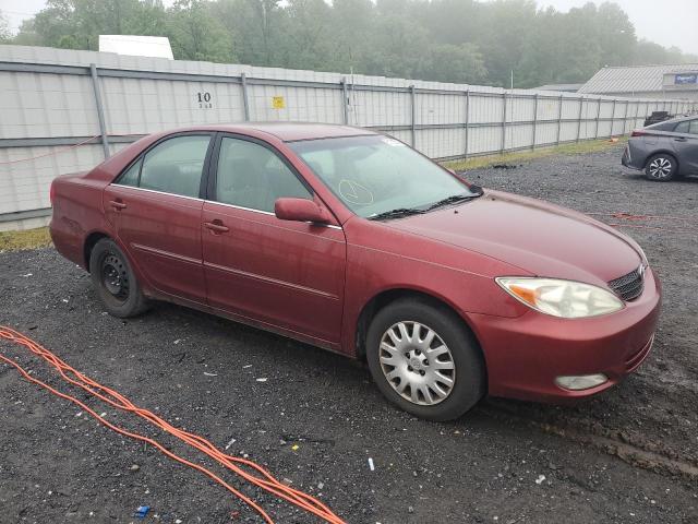 4T1BE30K54U283745 - 2004 TOYOTA CAMRY LE MAROON photo 4