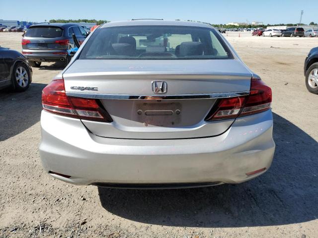 19XFB2F58FE039535 - 2015 HONDA CIVIC LX SILVER photo 6