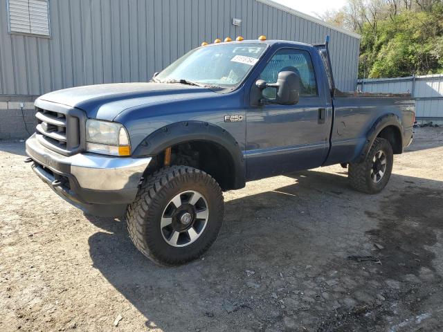 1FTNF21L14EB16664 - 2004 FORD F250 SUPER DUTY BLUE photo 1