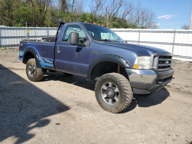 1FTNF21L14EB16664 - 2004 FORD F250 SUPER DUTY BLUE photo 4