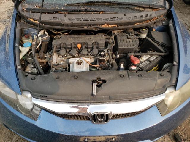 19XFA1F65AE073009 - 2010 HONDA CIVIC LX-S أزرق صورة 11