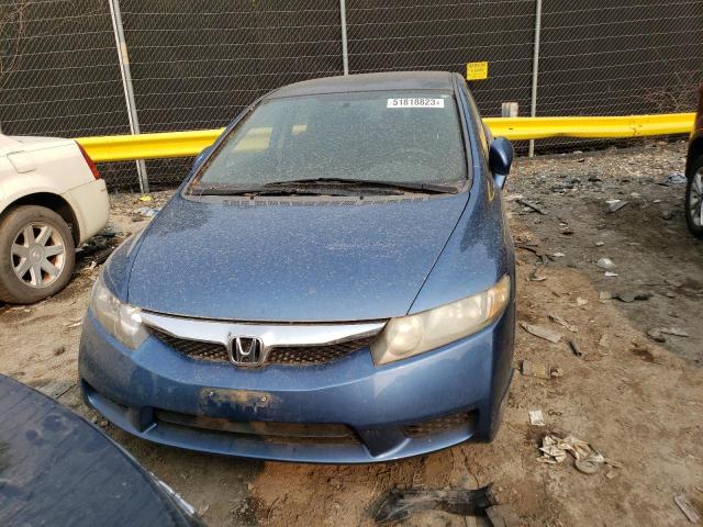 19XFA1F65AE073009 - 2010 HONDA CIVIC LX-S أزرق صورة 5