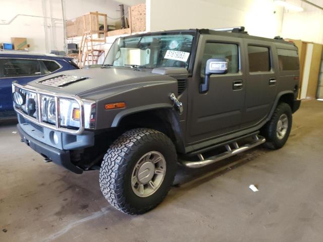 5GRGN23U14H101113 - 2004 HUMMER H2 GRAY photo 1