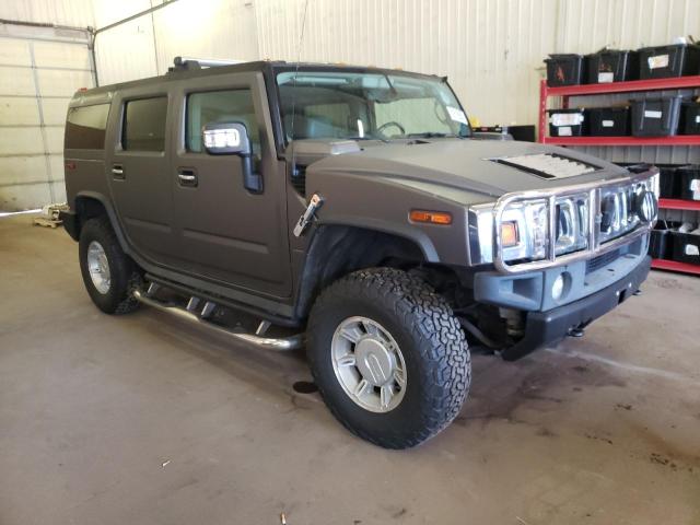 5GRGN23U14H101113 - 2004 HUMMER H2 GRAY photo 4