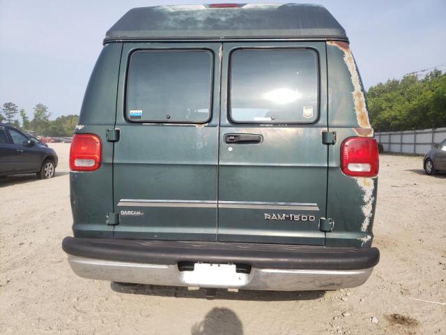 2B6HB11Y51K552041 - 2001 DODGE RAM VAN B1500 GREEN photo 6