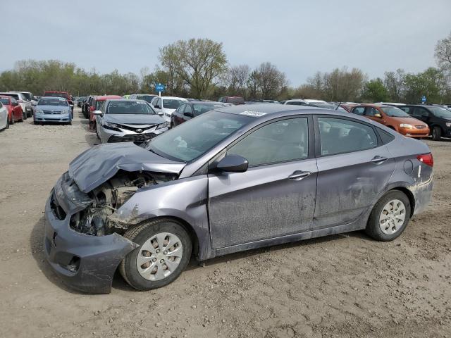 KMHCT4AE2GU130222 - 2016 HYUNDAI ACCENT SE GRAY photo 1