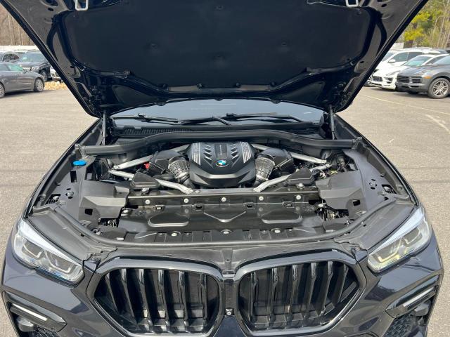 5UXCY8C03M9E72390 - 2021 BMW X6 M50I BLUE photo 8