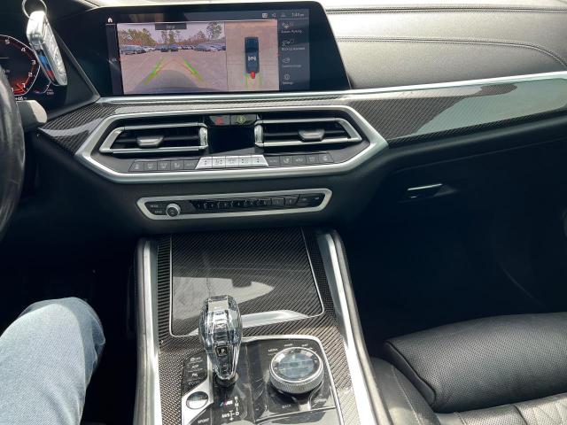 5UXCY8C03M9E72390 - 2021 BMW X6 M50I BLUE photo 9