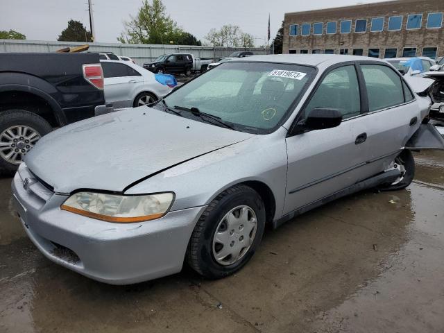 JHMCF8645YC000041 - 2000 HONDA ACCORD DX SILVER photo 1