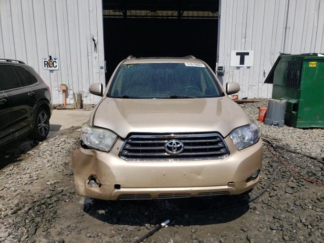 JTEES43A282048025 - 2008 TOYOTA HIGHLANDER SPORT BEIGE photo 5