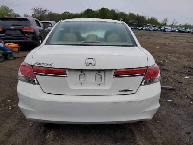 1HGCP2F63BA060739 - 2011 HONDA ACCORD SE WHITE photo 6