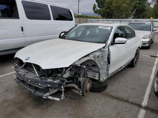 WBA5R7C05LFH39947 - 2020 BMW 330XI Ақ фото 1