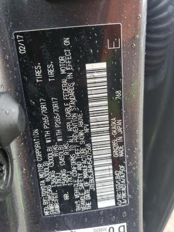 JTEBU5JR4H5427568 - 2017 TOYOTA 4RUNNER SR5/SR5 PREMIUM 黑色 照片 13