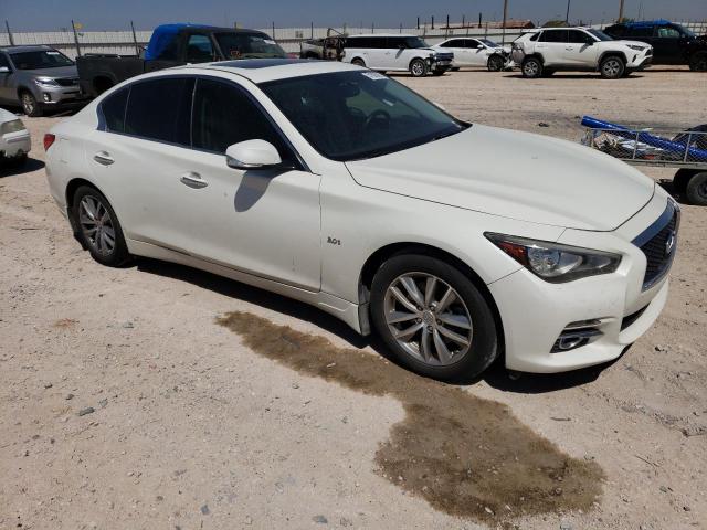 JN1EV7AP6HM732765 - 2017 INFINITI Q50 PREMIUM WHITE photo 4