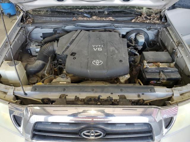 5TELU42N06Z274289 - 2006 TOYOTA TACOMA DOUBLE CAB SILVER photo 11