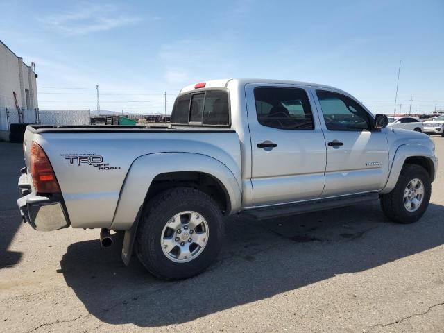 5TELU42N06Z274289 - 2006 TOYOTA TACOMA DOUBLE CAB SILVER photo 3