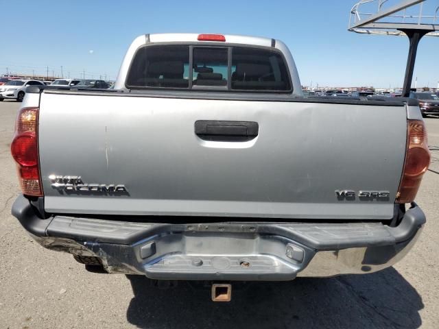 5TELU42N06Z274289 - 2006 TOYOTA TACOMA DOUBLE CAB SILVER photo 6