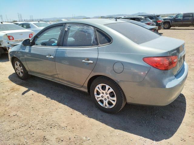 KMHDU4AD5AU022337 - 2010 HYUNDAI ELANTRA BLUE GRAY photo 2