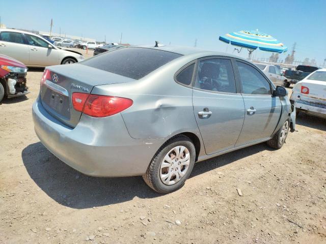 KMHDU4AD5AU022337 - 2010 HYUNDAI ELANTRA BLUE GRAY photo 3