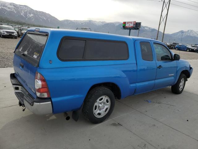 5TETX22N39Z633487 - 2009 TOYOTA TACOMA ACCESS CAB BLUE photo 3