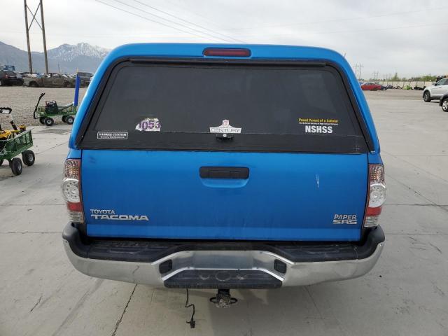 5TETX22N39Z633487 - 2009 TOYOTA TACOMA ACCESS CAB ლურჯი ფოტო 6