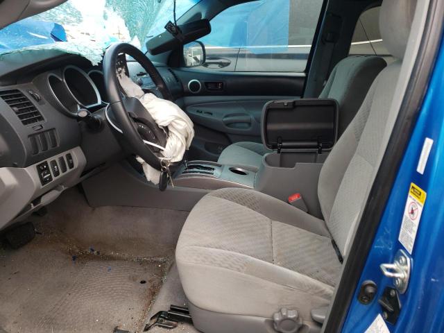 5TETX22N39Z633487 - 2009 TOYOTA TACOMA ACCESS CAB ლურჯი ფოტო 7