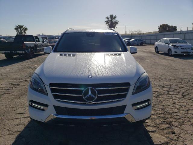 4JGDA5HB2EA353273 - 2014 MERCEDES-BENZ ML 350 4MATIC WHITE photo 5