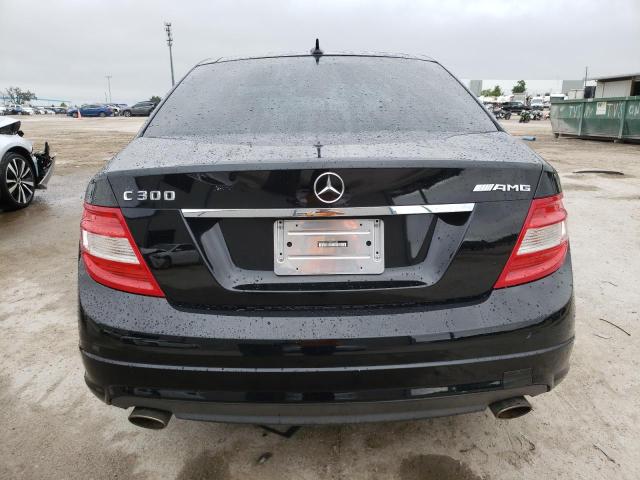 WDDGF54X29R056635 - 2009 MERCEDES-BENZ C 300 BLACK photo 6