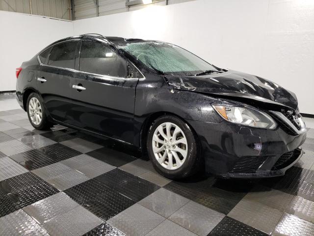 3N1AB7AP7JL650647 - 2018 NISSAN SENTRA S BLACK photo 4