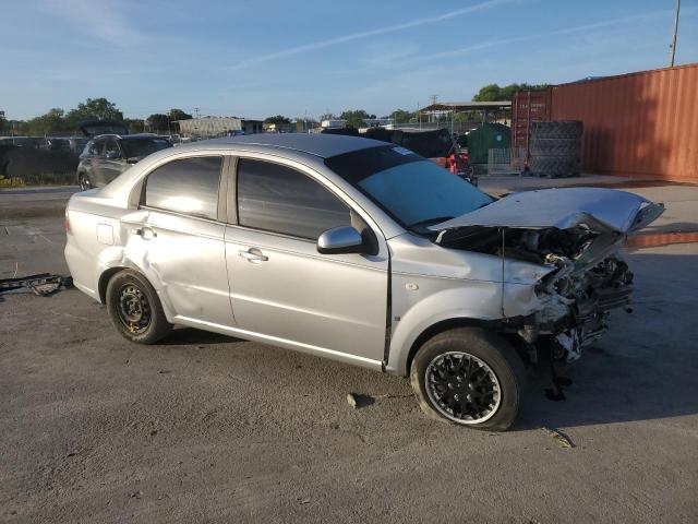 KL1TD56688B280980 - 2008 CHEVROLET AVEO BASE Gümüş foto 4