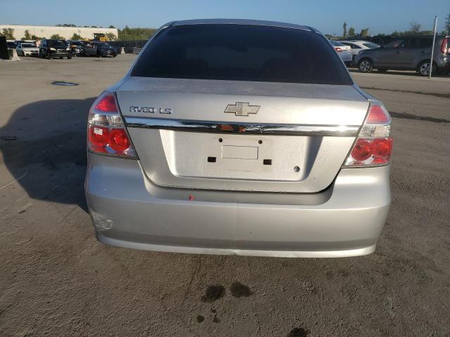 KL1TD56688B280980 - 2008 CHEVROLET AVEO BASE Gümüş foto 6