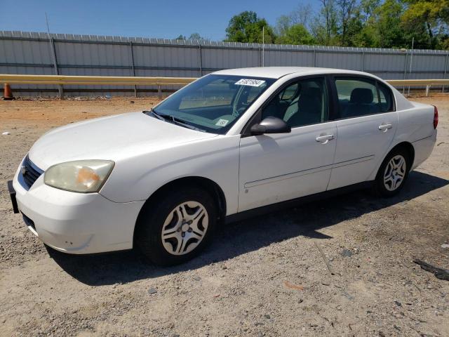 1G1ZS57F97F260163 - 2007 CHEVROLET MALIBU LS WHITE photo 1