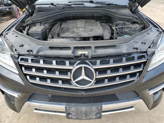 4JGDA5HB4CA094024 - 2012 MERCEDES-BENZ ML 350 4MATIC BLACK photo 12