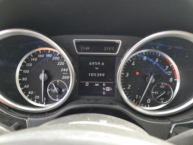 4JGDA5HB4CA094024 - 2012 MERCEDES-BENZ ML 350 4MATIC BLACK photo 9