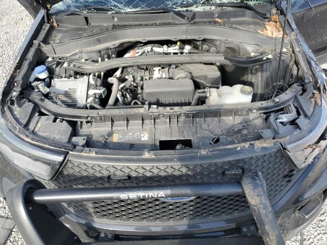 1FM5K8AB7MGB83145 - 2021 FORD EXPLORER POLICE INTERCEPTOR 黑色 照片 12