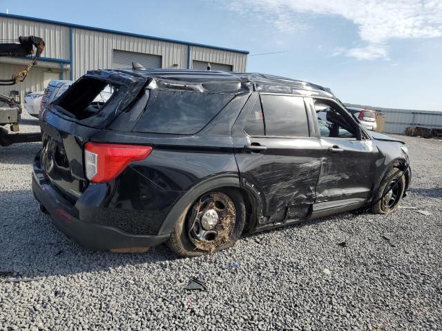 1FM5K8AB7MGB83145 - 2021 FORD EXPLORER POLICE INTERCEPTOR 黑色 照片 3