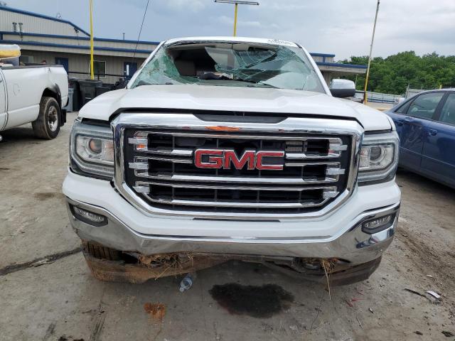 3GTU2NEC3JG641653 - 2018 GMC SIERRA K1500 SLT WHITE photo 5