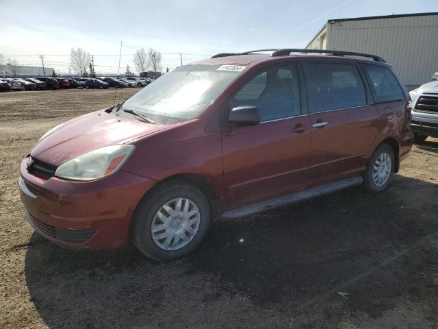 5TDZA23C44S217009 - 2004 TOYOTA SIENNA CE RED photo 1