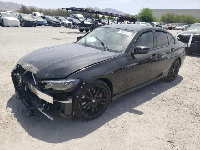 3MW5U7J0XN8C22900 - 2022 BMW M340I BLACK photo 1