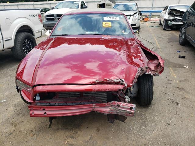 1ZVBP8EM9E5322481 - 2014 FORD MUSTANG RED photo 5