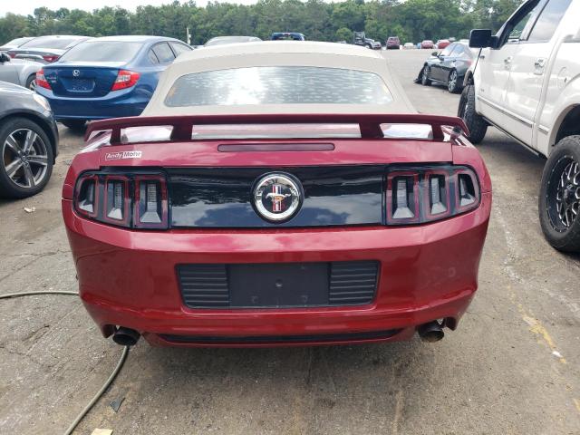 1ZVBP8EM9E5322481 - 2014 FORD MUSTANG RED photo 6