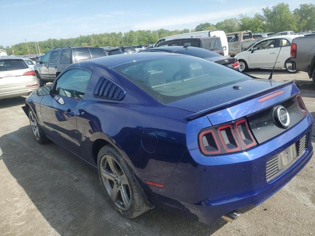 1ZVBP8CF3D5257078 - 2013 FORD MUSTANG GT BLUE photo 2