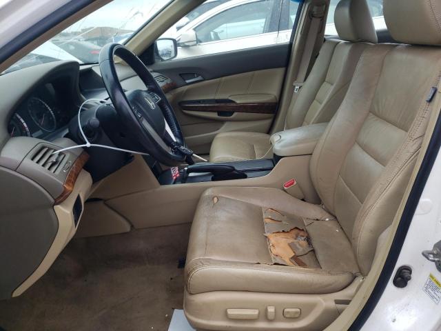 1HGCP26849A003560 - 2009 HONDA ACCORD EXL WHITE photo 7