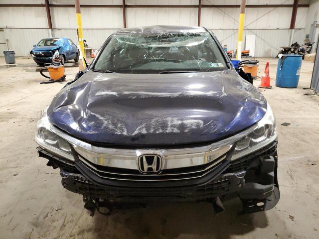 1HGCR2F33GA232355 - 2016 HONDA ACCORD LX BLUE photo 5