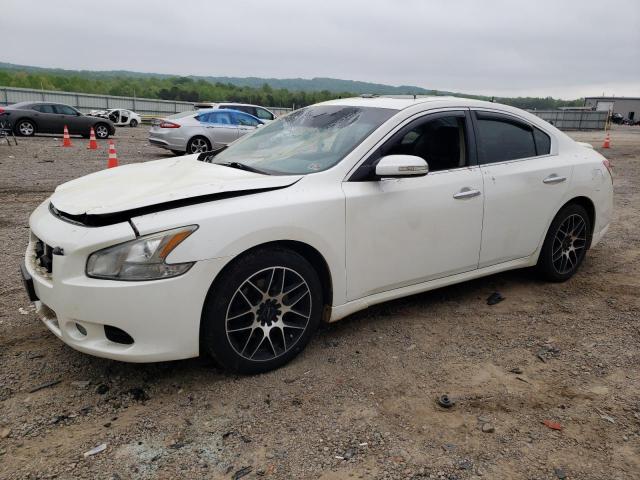 1N4AA5AP5AC826682 - 2010 NISSAN MAXIMA S WHITE photo 1