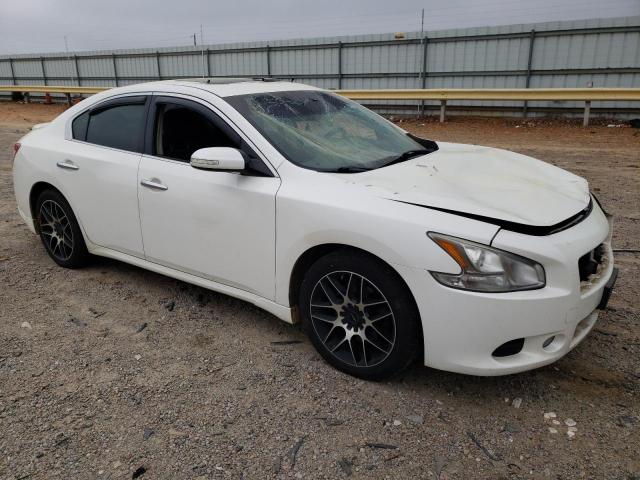 1N4AA5AP5AC826682 - 2010 NISSAN MAXIMA S WHITE photo 4