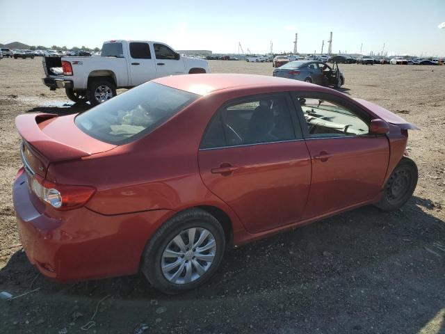 5YFBU4EE1DP177774 - 2013 TOYOTA COROLLA BASE RED photo 3