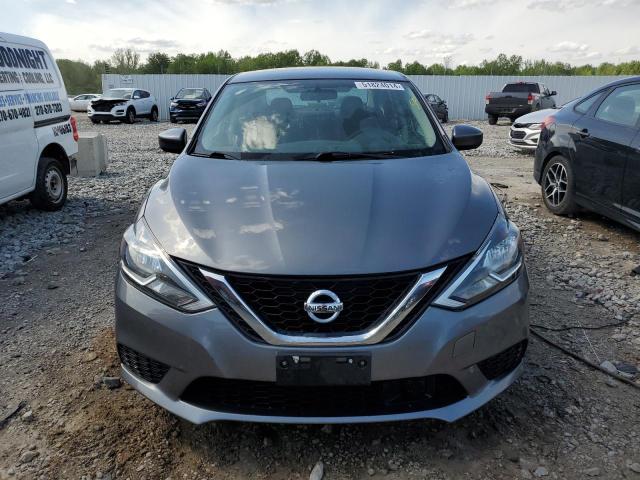 3N1AB7AP2KY454605 - 2019 NISSAN SENTRA S GRAY photo 5