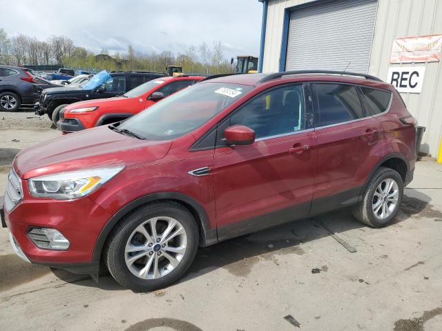 1FMCU9GD6HUC71319 - 2017 FORD ESCAPE SE RED photo 1